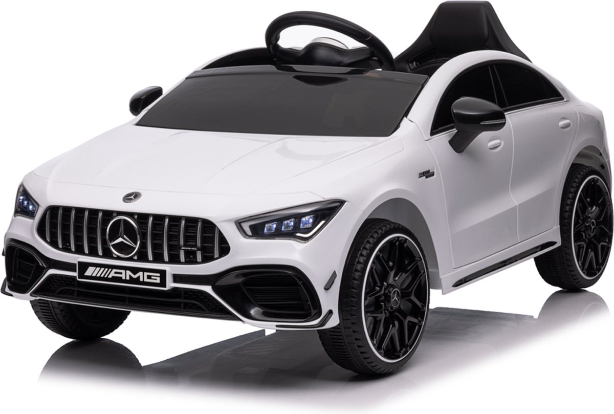 Mercedes CLA 45 AMG | Kinderauto 12V Wit